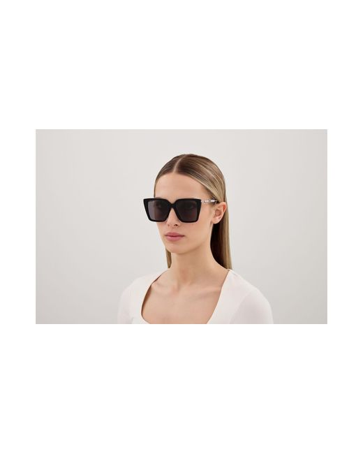 Gucci Black Gg1967S 002 Sunglasses Acetate Butterfly