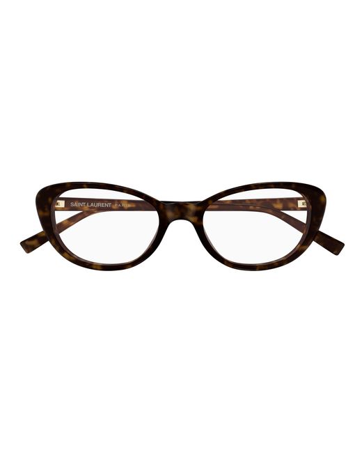Saint Laurent Black Sl 822 Opt 002 Optical Frames Acetate Transparent Cat Eye