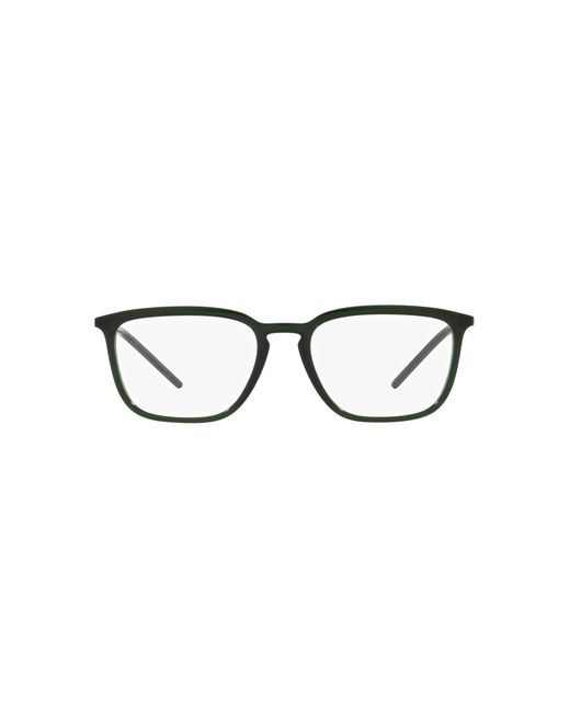 Dolce & Gabbana Black Dg5098 3008 Optical Frames Nylon Transparent Squared Normal for men