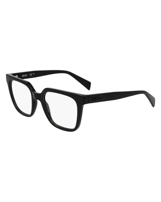 Liu Jo Black Lj2808 001 Optical Frames Bio-Inject Squared Normal
