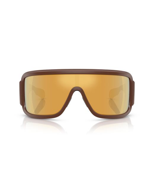 Moncler Black Me8003 Snowseeker 50205A Sunglasses Injected Squared Mirror
