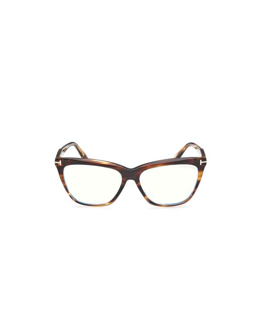 Tom Ford Black Ft6064-B 055 Optical Frames Acetate Cat Eye Normal