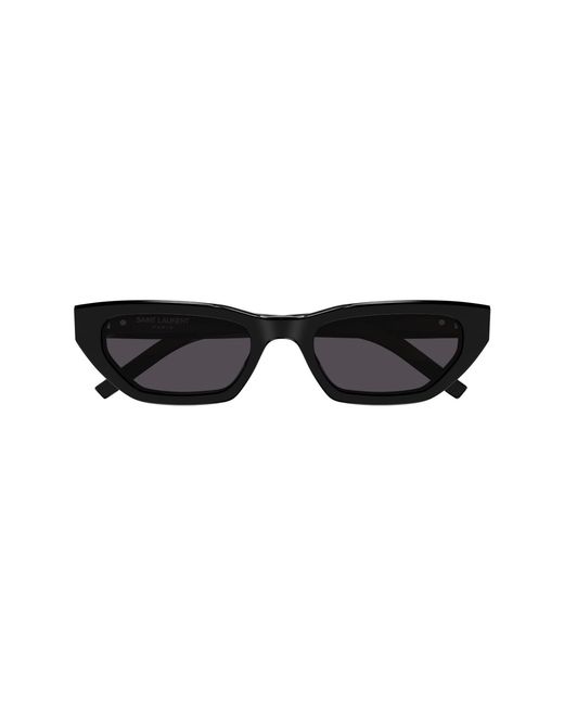 Saint Laurent Black Sl M126 001 Sunglasses Acetate Squared Normal