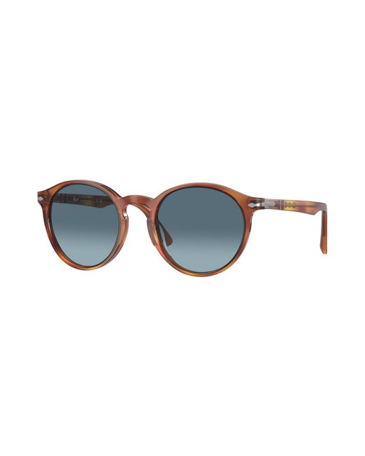 Persol Black Po3171S 96/Q8 Sunglasses Plastic Pantos Normal for men