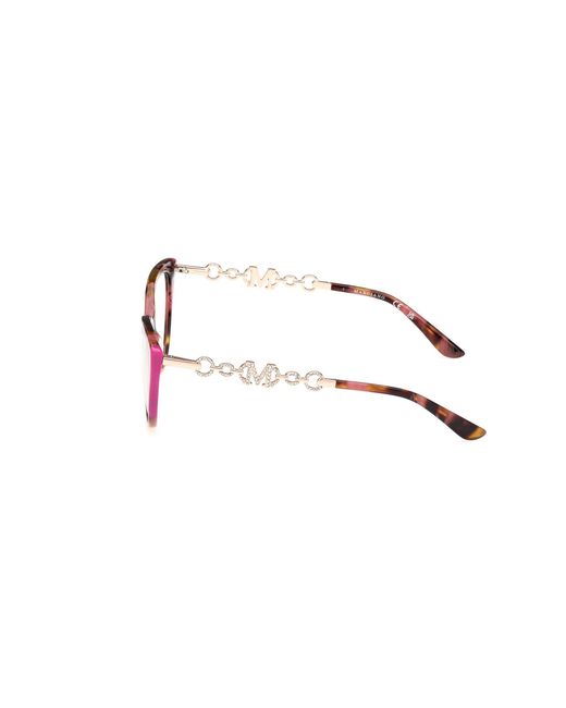 Guess Black Gm50006 083 Optical Frames Acetate Cat Eye Normal