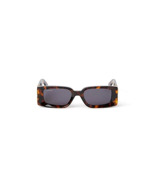 Off-White c/o Virgil Abloh Black Oeri098 Roma 6007 Sunglasses Acetate Squared Normal