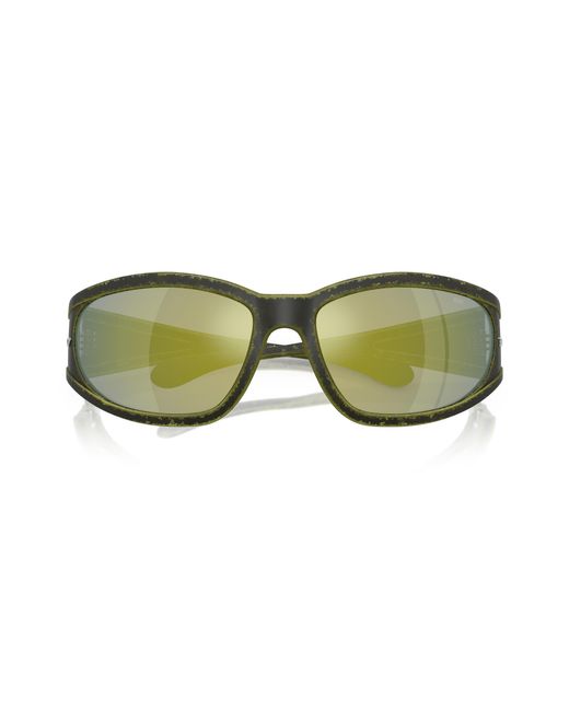 DIESEL Green Dl3002 511/J2 Sunglasses Injected Pillow Normal