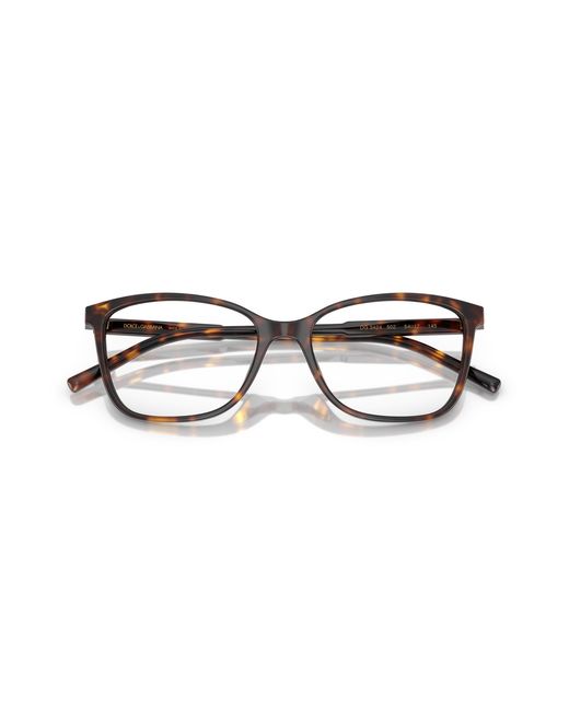Dolce & Gabbana Black Dg3425 502 Optical Frames Acetate Butterfly Normal
