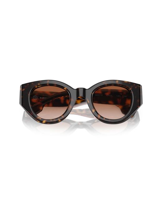 Burberry Black Be4390 Meadow 300213 Sunglasses Acetate Pantos Normal Shaded