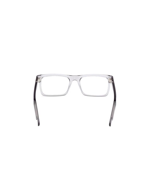 Adidas Black Or5107 020 Optical Frames Acetate Squared Normal for men
