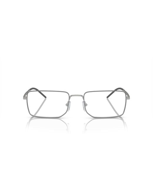 Emporio Armani Black Ea1153 3045 Optical Frames Metal Transparent Squared Normal for men