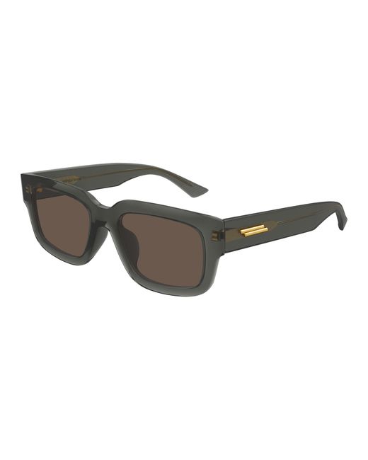 Bottega Veneta Black Bv1359Sa 004 Sunglasses Acetate Squared