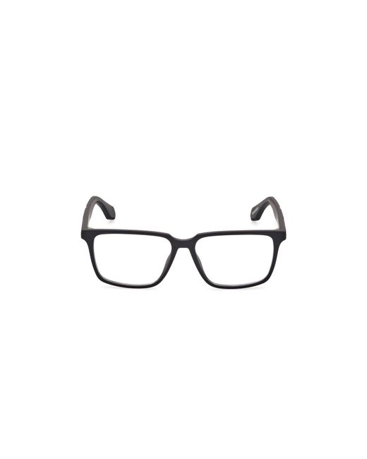 Adidas Black Or5077 001 Optical Frames Injected Squared Normal
