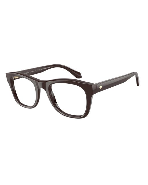 Giorgio Armani Black Ar7273 6220 Optical Frames Acetate Pillow Normal for men
