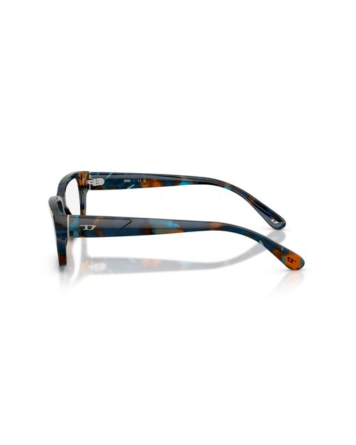 DIESEL Black Dl4002 2043 Optical Frames Acetate Transparent Squared Normal
