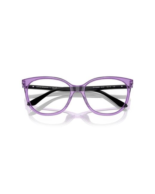 Emporio Armani Black Ea3249U 6197 Optical Frames Acetate Cat Eye Normal