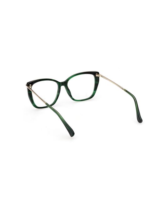 Max Mara Black Mm5007 098 Optical Frames Acetate Squared Normal