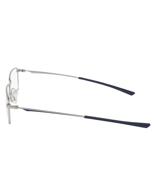 Nike Black 4319 045 Optical Frames Metal Squared Normal for men