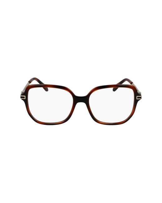 Ferragamo Black Sf3012 240 Optical Frames Acetate Squared Normal