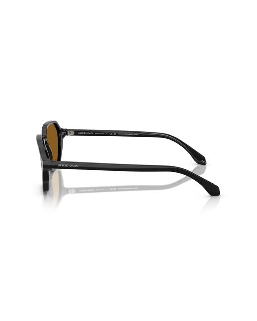 Giorgio Armani Black Ar8220 616933 Sunglasses Acetate Squared Normal for men