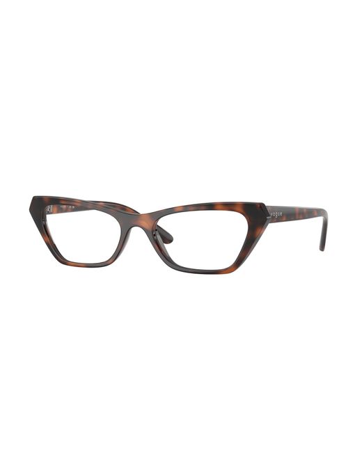 Vogue Eyewear Black Vo5670 2718 Optical Frames Nylon Cat Eye Normal