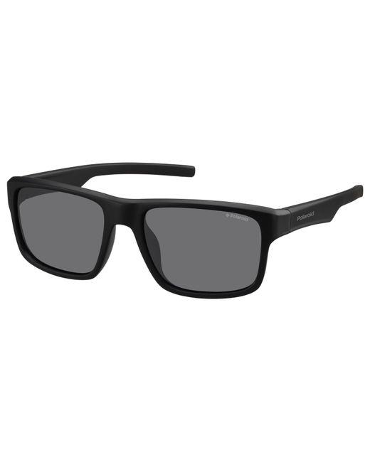 Polaroid Black Pld 3018/S Dl5/Y2 Sunglasses Plastic Squared Polarized for men