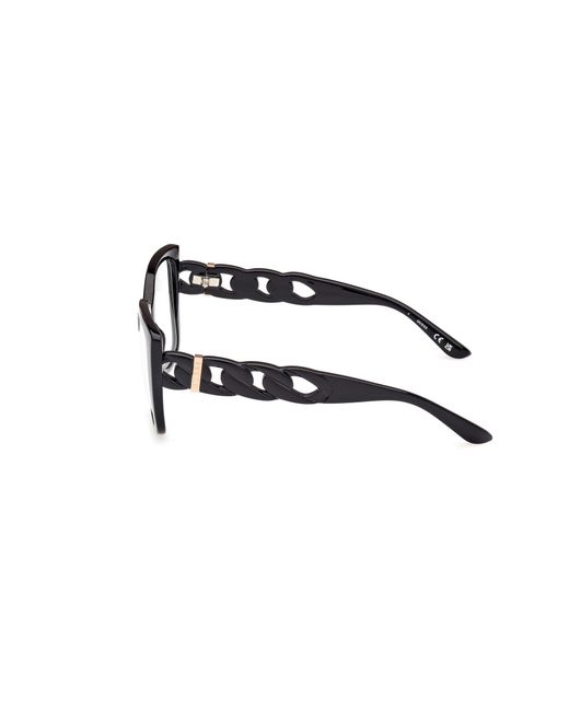 Guess Black Gu50118 001 Optical Frames Injected Squared Normal