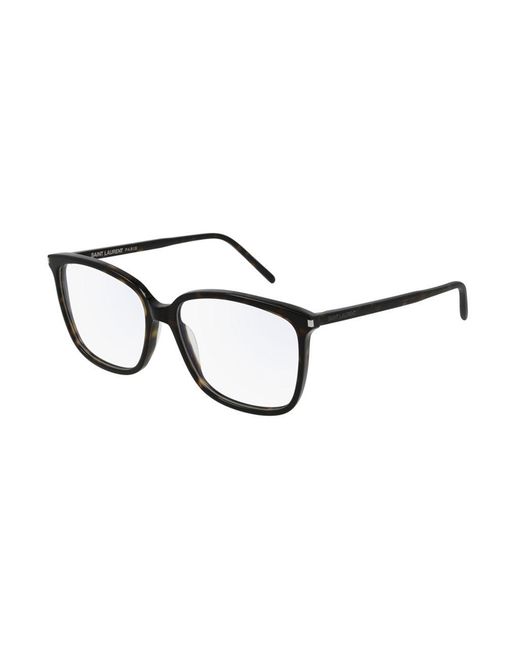 Saint Laurent Black Sl 453 002 Optical Frames Acetate Squared