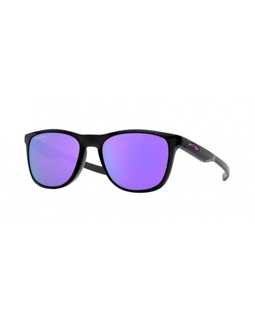 Oakley Black Oo9340 Trillbe X 934022 Sunglasses Plastic Squared Polarized Prizm for men