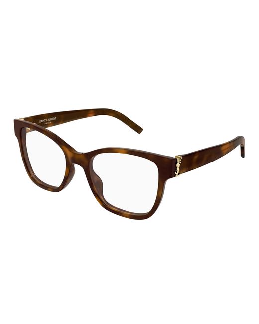 Saint Laurent Black Sl M158 009 Optical Frames Acetate Transparent Cat Eye