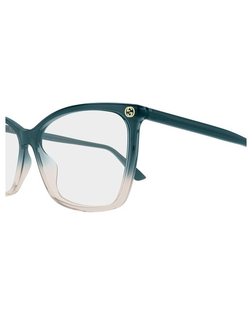 Gucci Black Gg0026O 030 Optical Frames Acetate Transparent Cat Eye