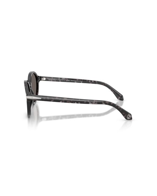 Giorgio Armani Black Ar8237 6236B1 Sunglasses Acetate Round Normal