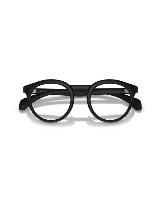 Moncler Black Me3006U 5006 Optical Frames Injected Transparent Round Normal