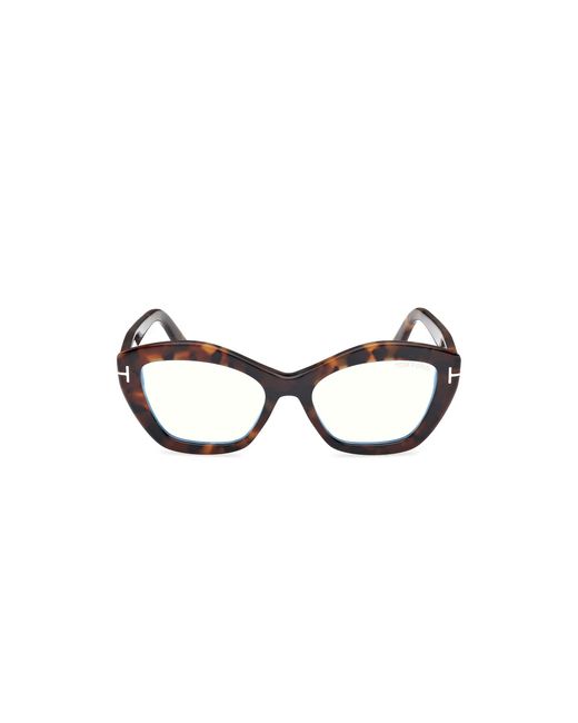 Tom Ford Black Ft6044-B 052 Optical Frames Acetate Geometric Normal