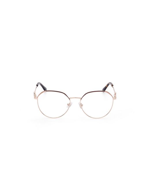 Guess Black Gu2866 032 Optical Frames Metal Geometric Normal