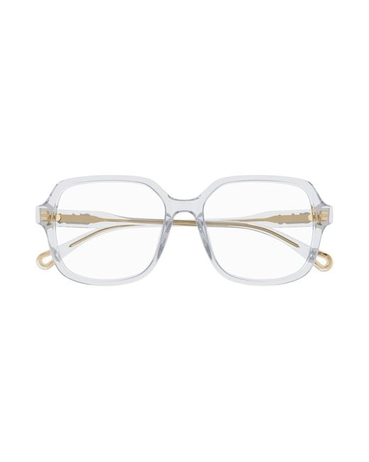 Chloé Black Ch0277Oa 002 Optical Frames Acetate Transparent Squared