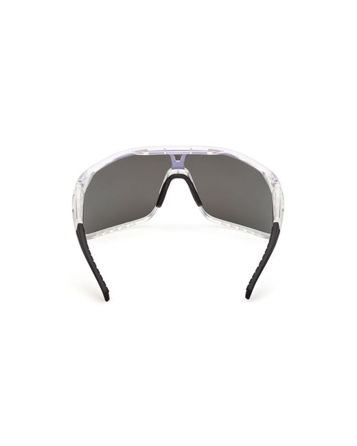 Adidas Originals Blue Sp0124 Alkator 26X Sunglasses Injected Mask Normal for men