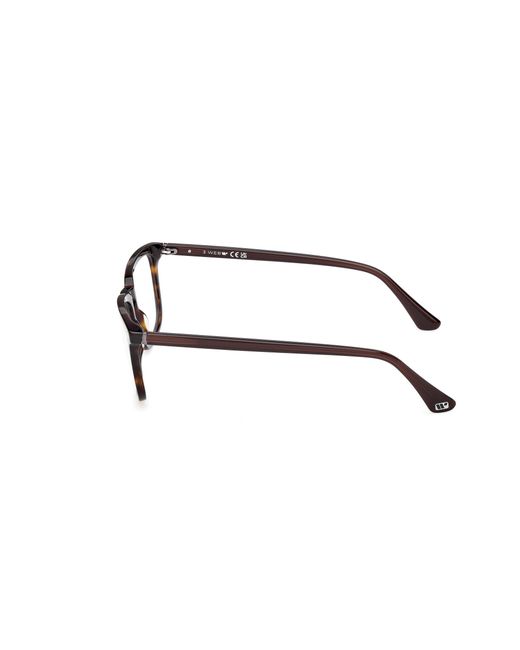 Web Black We5430 052 Optical Frames Acetate Squared Normal for men
