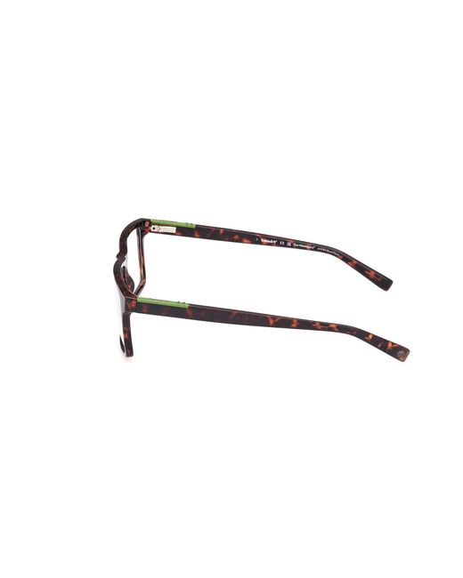 Timberland Black Tb50004 052 Optical Frames Injected Squared Normal for men
