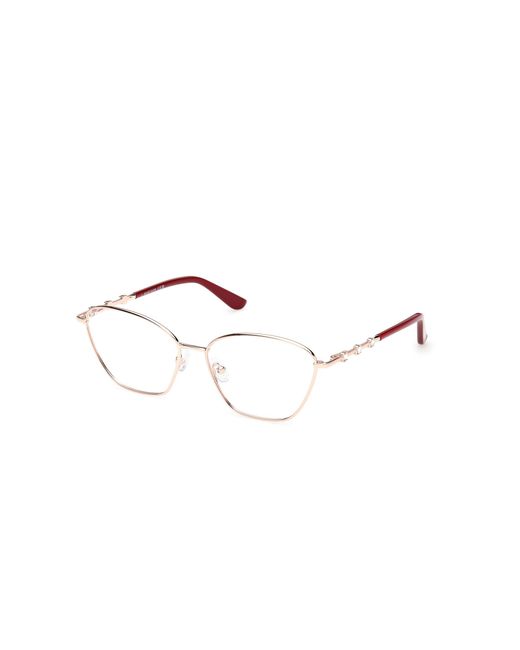 Guess Black Gm50045 028 Optical Frames Metal Cat Eye Normal