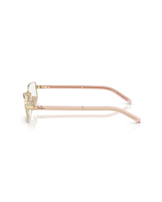 Prada Black Pr B54V Zvn1O1 Optical Frames Metal Transparent Squared Normal