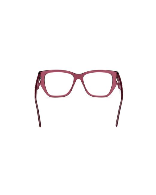 Guess Black Gm50019 071 Optical Frames Acetate Squared Normal