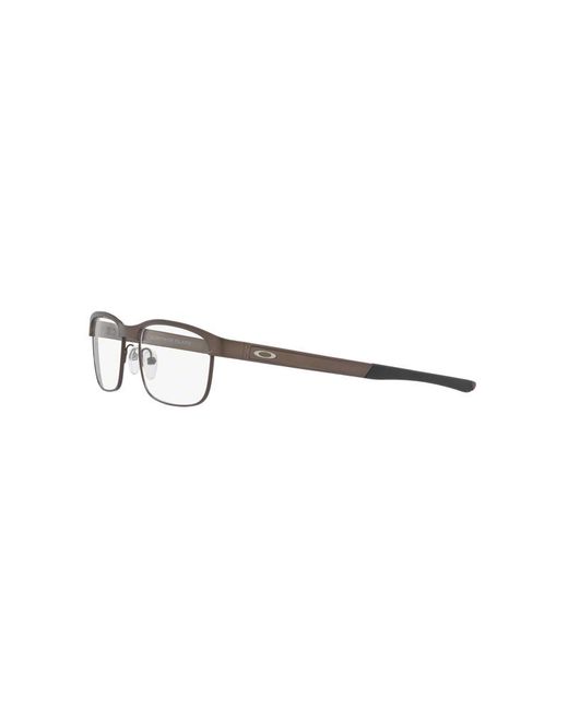 Oakley Black Ox5132 Surface Plate 513202 Optical Frames Titanium Squared for men