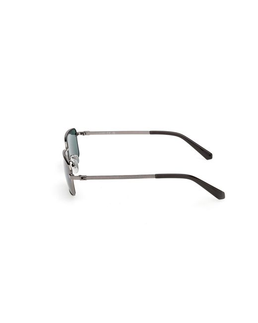 Guess Gray Gu00273 08N Sunglasses Metal Squared Normal for men