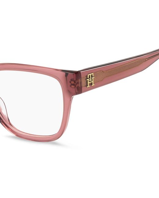 Tommy Hilfiger Black Th 2102 35J Optical Frames Acetate Squared