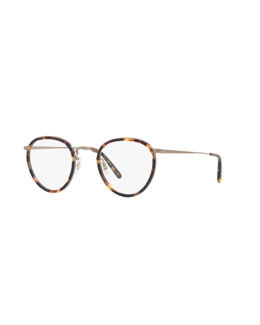Oliver Peoples Black Ov1104 Mp-2 5039 Optical Frames Metal Transparent Pantos Normal for men