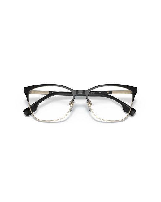 Burberry Black Be1362 Alma 1326 Optical Frames Metal Cat Eye