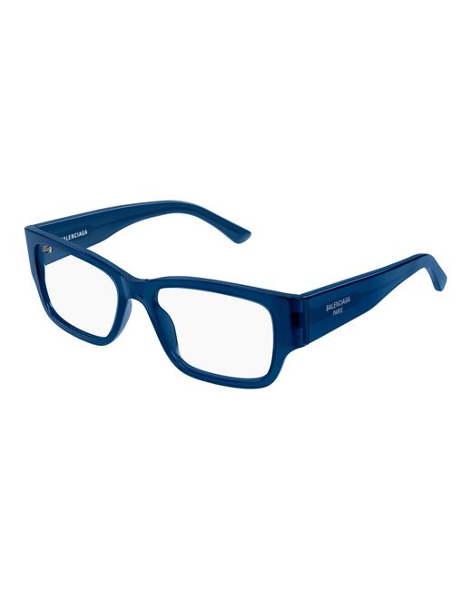 Balenciaga Black Bb0373Ok 003 Optical Frames Acetate Transparent Squared for men