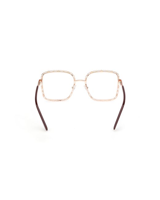 Guess Black Gu50364 028 Optical Frames Metal Squared Normal