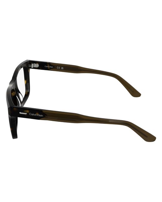 Calvin Klein Black Ck25544 235 Optical Frames Acetate Squared Normal for men